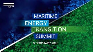 Maritime Energy Transition Summit (METS) 2025