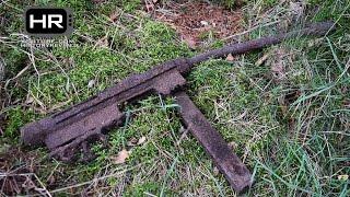 Metal Detecting WW2 Battlefields - Submachine gun - WWII Relic Hunting