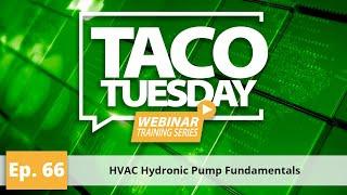 HVAC Hydronic Pump Fundamentals