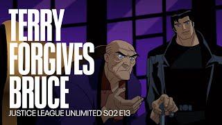 Terry McGinnis forgives Bruce Wayne | Justice League Unlimited