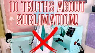 EVERYTHING YOU NEED TO KNOW ABOUT SUBLIMATION PRINTING | SUBLIMATION FOR BEGINNERS