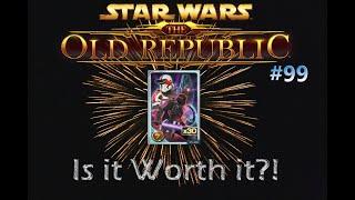 Worth it??! #99 - Ladies and Gentleman! The Best Opening That you Ever Saw in SWTOR!