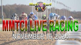 16 November 2024 | Philippines Horse Racing Live | Metro Manila Turf Club Inc.