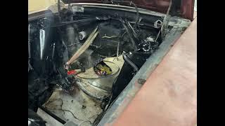 1969 Mustang Mach 1  update- passenger floor work