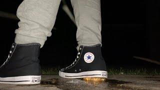 Black Converse crush mandarines