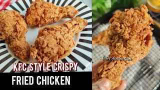 KFC Style Fried Chicken Recipe | How To Make Crispy Fried Chicken At Home | KFC Chicken Drumsticks