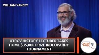 UTRGV History Lecturer takes home $35,000 prize in Jeopardy Tournament