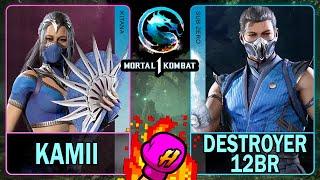 MK1 Kamii (KITANA) VS Destroyer12BR (SUB-ZERO)Mortal Kombat 14K 60ᶠᵖˢ