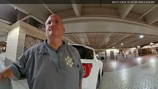 Watch Sheriff Nick Cocchi's interaction with MSP before getting handcuffed outside MGM Springfield