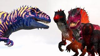 GIGA vs. EXTINCTION CORE ALPHAS | ARK Dino Battle 