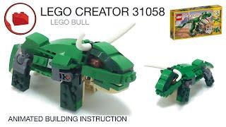 LEGO CREATOR 31058 alternative build tutorial - Lego Bull MOC.