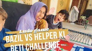 LUDO GAME  player-Bazil VS helper ki beti|  Multi-level challenging color puzzle game level 19#game