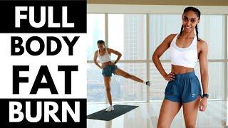 FULL BODY FAT BURN  Workout | NO JUMPING! NO SQUATS! NO LUNGES!