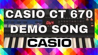 *SONG *DEMO  Casio CT 670 /