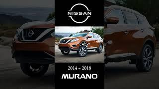 Nissan Murano Evolution | From 2002 to Today in 30 Seconds! 
