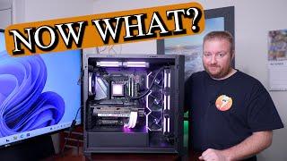 What To Do After Building Your PC...Guide