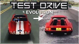 The Evolution of Test Drive Games (1987 to 2020) Gameplay History in [4K]