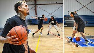 I PLAYED BASKETBALL WITH CHRIS BROWN