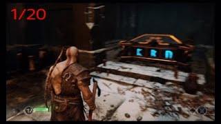 God of War: Сундуки с Рунами открыть.