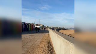 SEATON CAREW HARTLEPOOL JANUARY 18, 2022 #shorts #hartlepool #seatoncarew #uk #beach