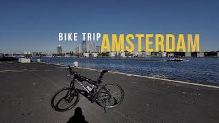 На велосипеде по AMTERDAM! (bike trip in Amsterdam) ENG subtitles