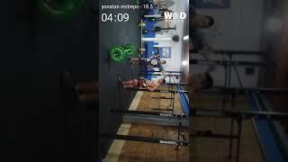 18.5 open crossfit yonatan restrepo