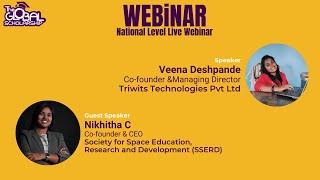 National level live webinar on Scholarships | Nikhitha C | Veena Deshpande