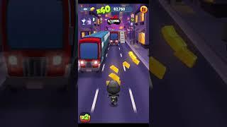 Talking Tom Gold Run Super Ginger Runs in The Angela's Home Funny Race Android iOS Gameplay #Shorts