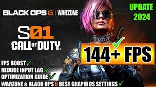  COD: Warzone & Black Ops 6 Season 1 BEST Optimization Guide | High FPS | Best Graphics Settings