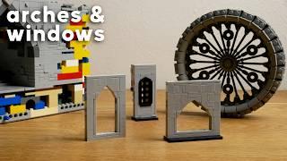 Windows & Arches | LEGO Gothic MOC Breakdown