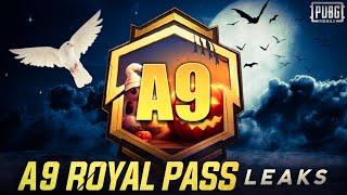 A9 Royal PASS LEAKS | 1 TO 100 RP REWARDS | 3.4 UPDATE & A9 ROYAL PASS REWARDS | A9 ROYAL PASS BGMI