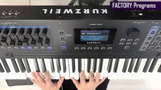 Kurzweil K2700: Factory Presets Demo (Sound Only)