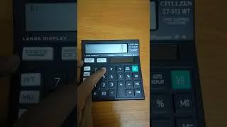 How to use Calculator for Perfect Square 1 To 20 ||#Techaditya