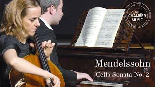 Felix Mendelssohn: Cello Sonata No. 2 / Sol Gabetta, Bertrand Chamayou