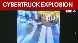 Video shows Cybertruck explosion outside Trump Tower