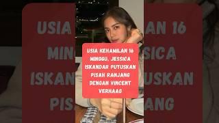 Usia Kehamilan 16 Minggu, Jessica Iskandar Putuskan Pisah Ranjang Dengan Vincent Verhaag