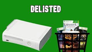 Microsoft Delisted 46 Xbox 360 Games (reupload)