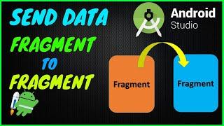 How to send data from one fragment to another fragment android studio tutorial