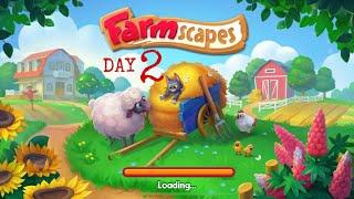 FARMSCAPES - iOS - (Soft launch) - Day 2 - Gameplay #2 - iPhone 11 Pro Max