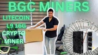 LITECOIN L9 16G/BGC Miners