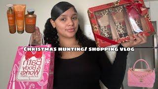 Christmas hunting/ shopping vlog