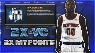 NBA 2K20 - MYPLAYER NATION DEMIGOD GLITCH!EARN 2X MyPoints 2X VC W/ MAX BADGES & MAX STATS!