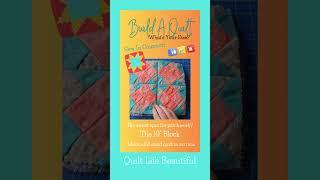 Build A Quilt - What's Your Size #shorts #buildaquilt #patchwork #quiltblocks #quiltpatterns #quilts