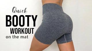 10 Minute BUTT WORKOUT | On the Mat | Low Impact