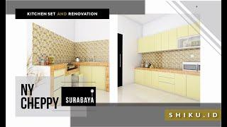 Shiku.id Kitchen Set Surabaya Project | Mrs. Cheppy  - Surabaya