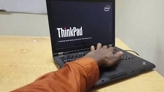 Boot lenovo thinkpad from USB