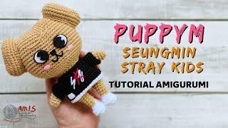 PuppyM SKZOO Amigurumi Tutorial | Seungmin | Amis Tejiendo Momentos ENG/SPA Subs