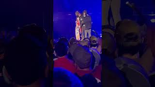 Upchurch gives away his favorite jacket to fan