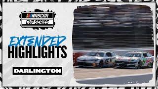 NASCAR Official Extended Highlights: Tempers flare at Darlington Raceway | Goodyear 400