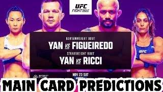 "UFC Fight Night LIVE   Yan vs.  Figueiredo Watchalong & Fight Companion!"